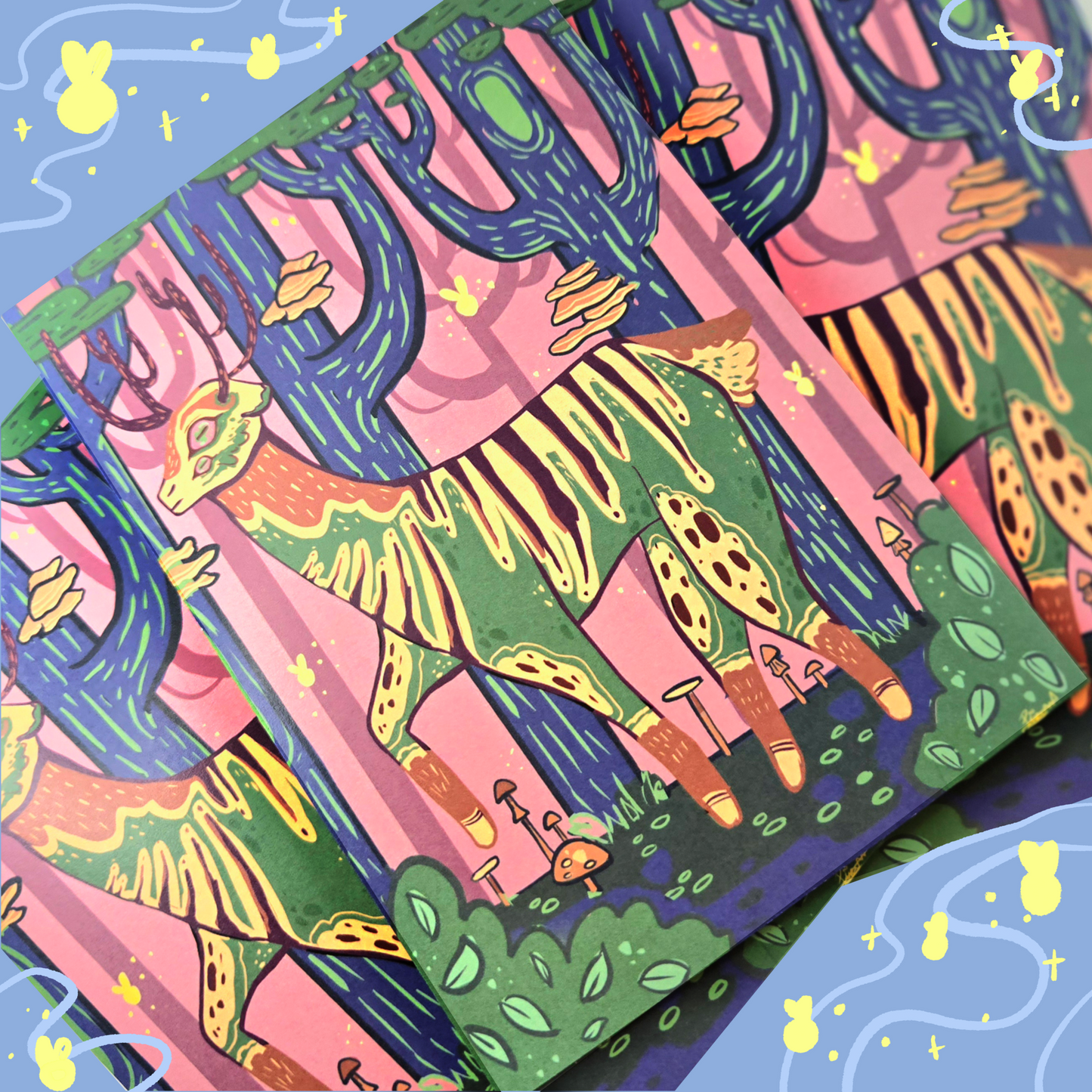Funky Deer - Colorful Creatures