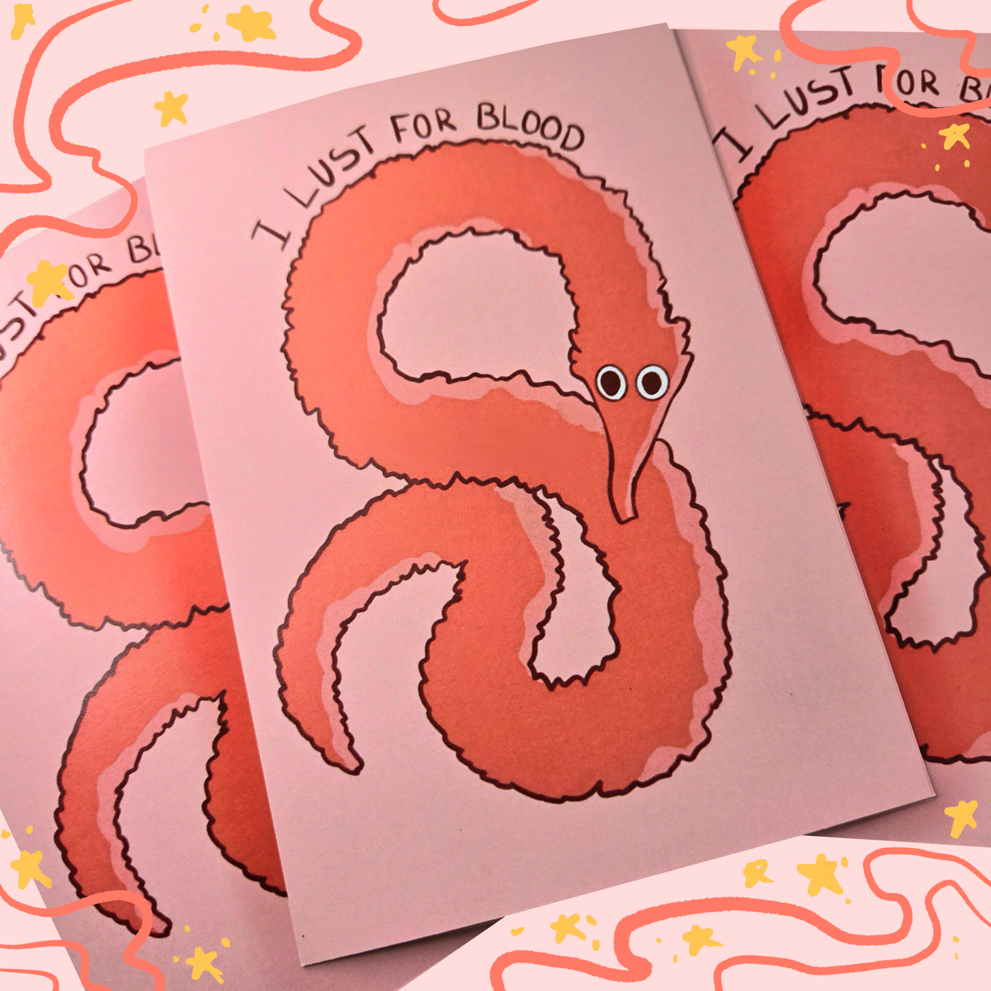 Evil Worm - Red - I Lust For Blood