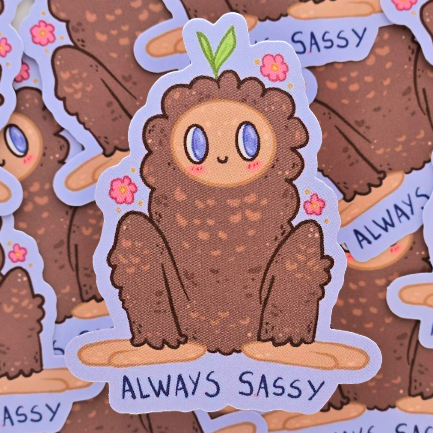Cutie Sassy - Matte Vinyl Sticker