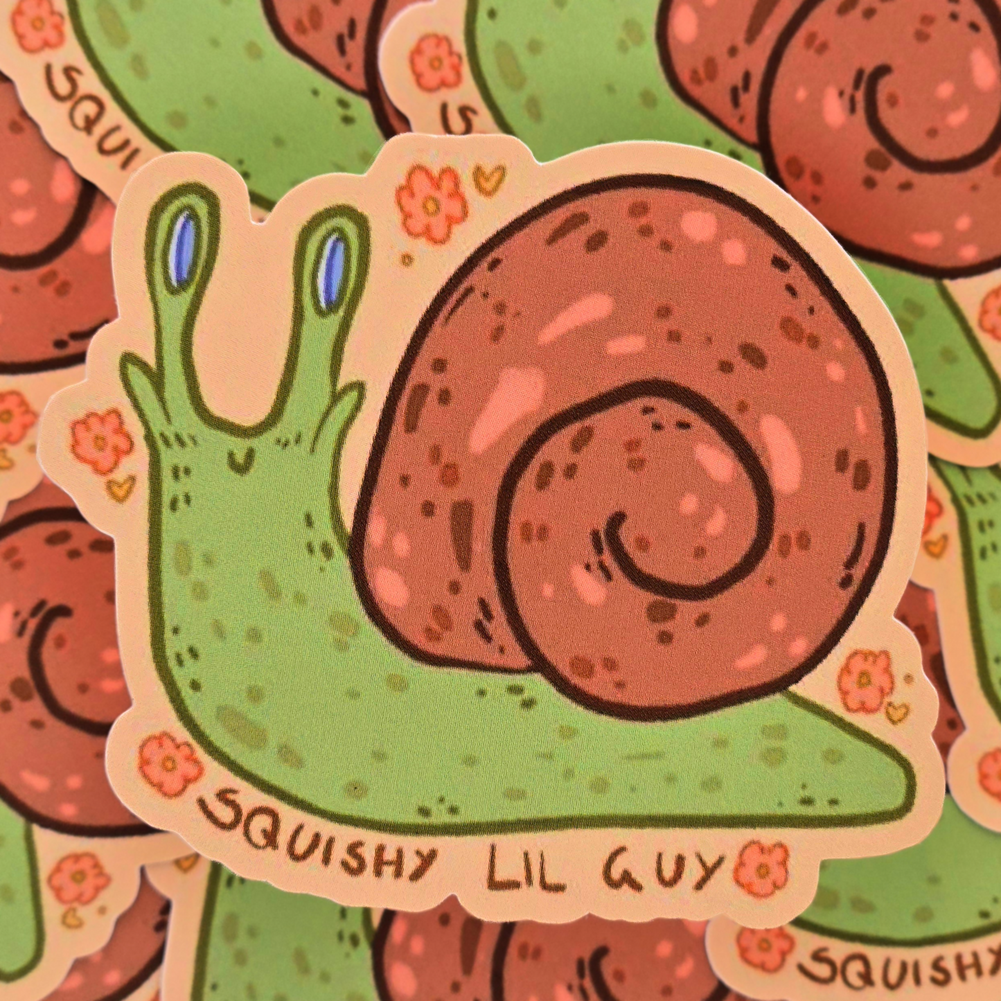 Cutie Snail - Matte Vinyl Sticker